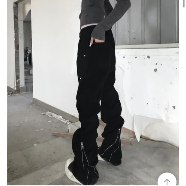 쿄이 Grand zip cargo 로우이즈 카고팬츠