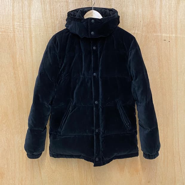 UNITED ARROWS velvet down padding 벨벳 패딩