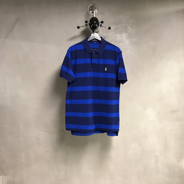 폴로 랄프로렌 스트라이프 PK 반팔 카라티 L