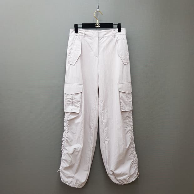 한섬 시스템 2022 드로우스트링 와이드 팬츠  64-94사이즈