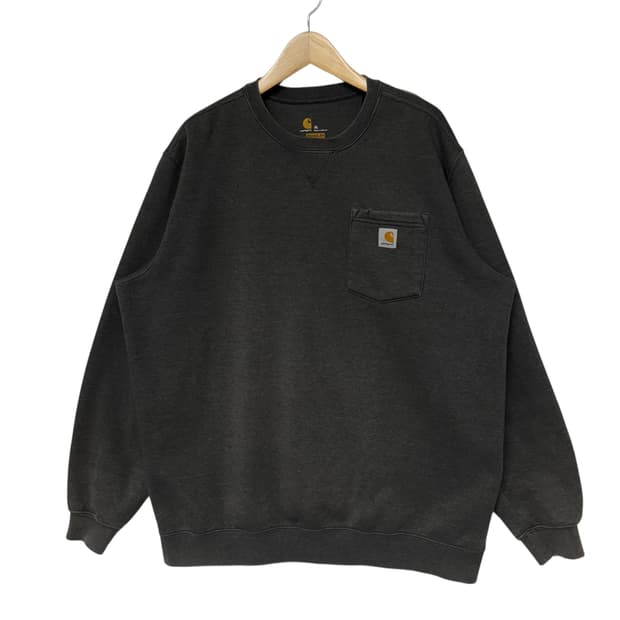 칼하트 포켓로고 맨투맨 