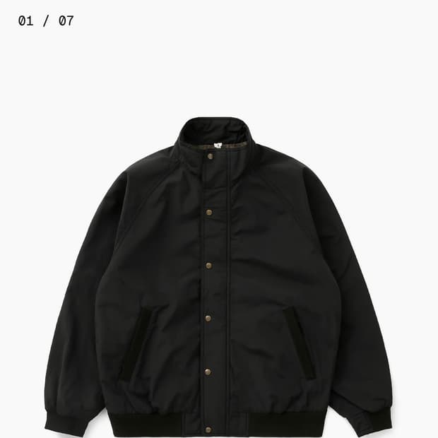 khakis 카키스 스트롤 자켓 블랙