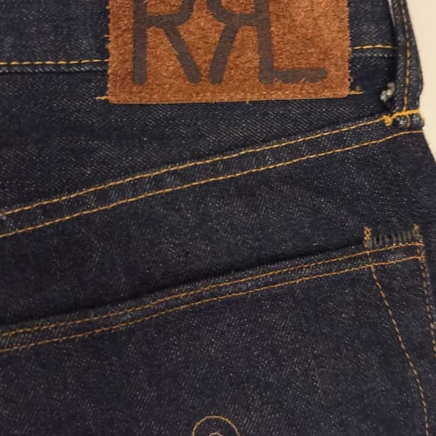 RRL 인디고 셀비지 
