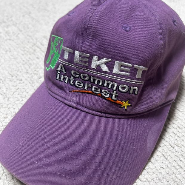 테켓 teket sharing cap purple 모자