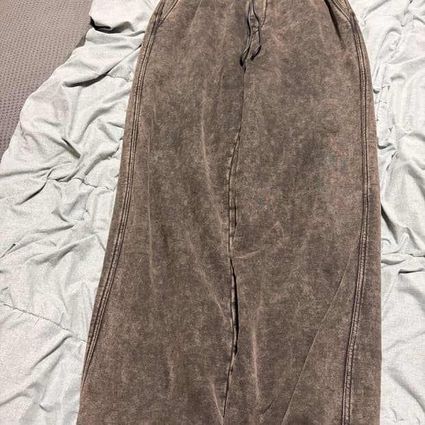 준지 23FW 컬렉션 브라운 트랙 팬츠44