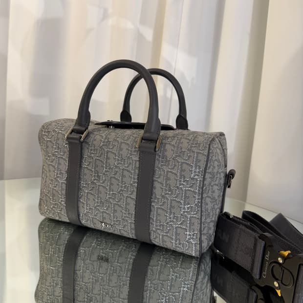 A+ / 26 디올 오블리크 루테늄 링고 백 한정판 (스트랩 포함)