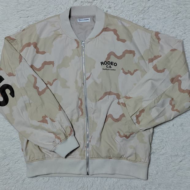 RODEO CROWNS 카모 봄버 자켓 L