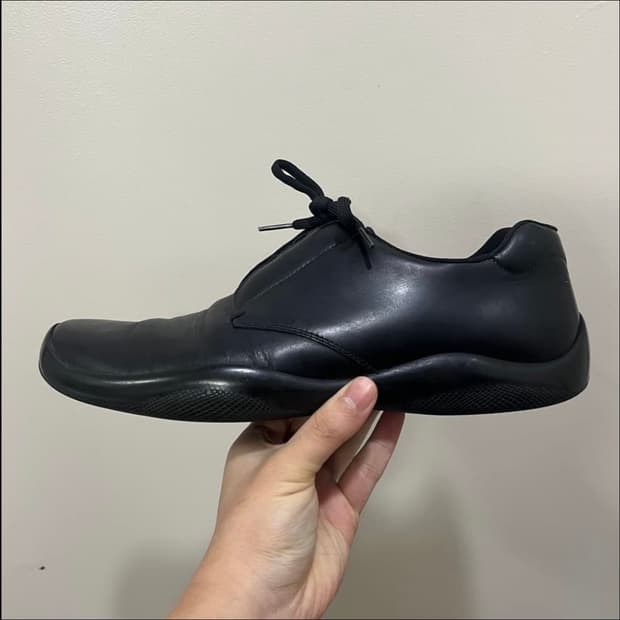 280 uk9) 프라다 스포츠 슈즈 더비 구두