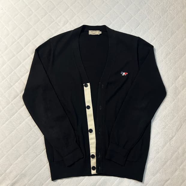 메종키츠네 가디건 M