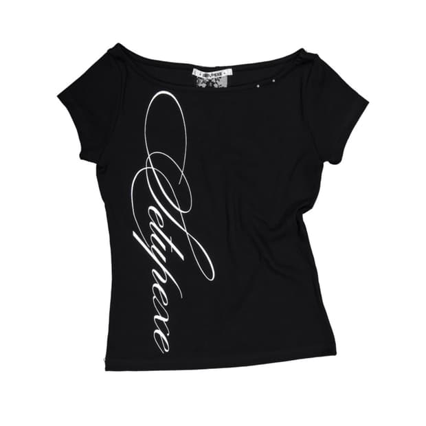 LACE CROSS T-SHIRT