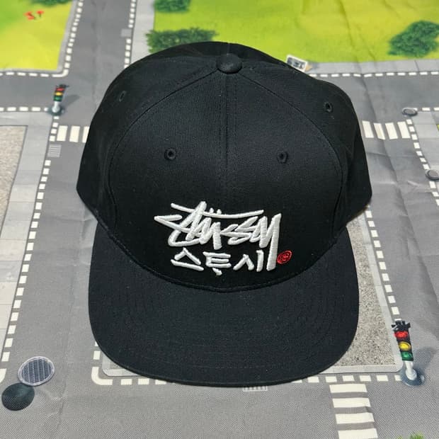스투시 서울 스냅백 한글 훈민정음