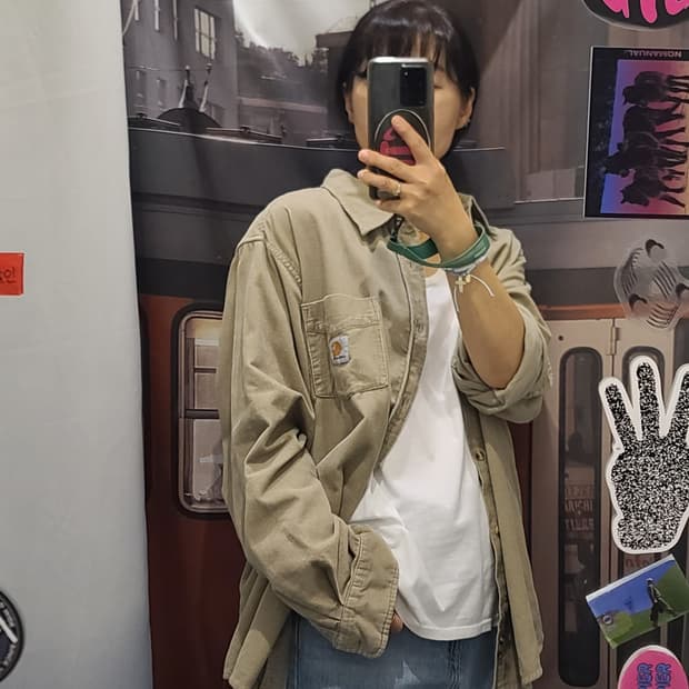 칼하트 코듀로이 셔츠 