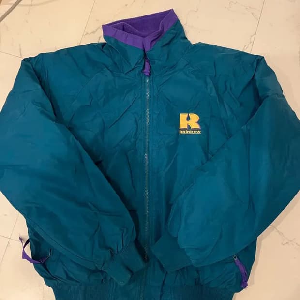 빈티지 웜업자켓