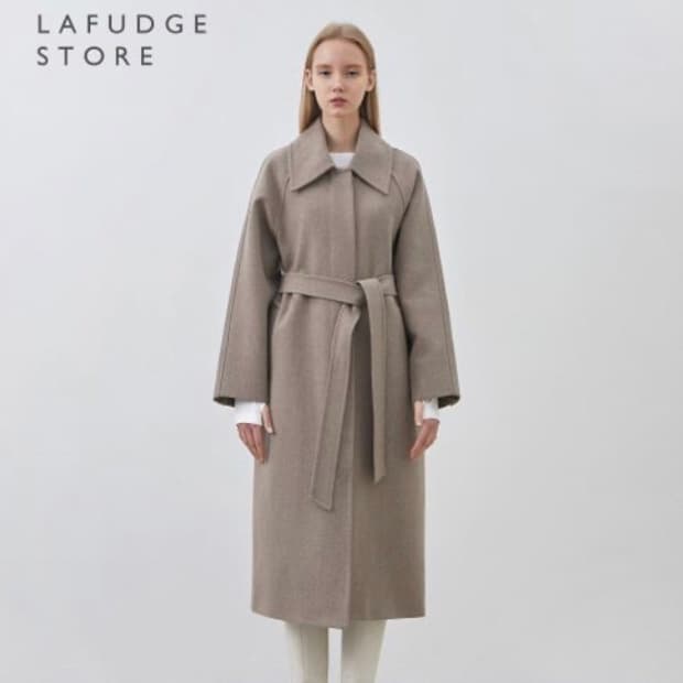 라퍼지 포 우먼 울리치 트렌치 맥코드 오트밀 s