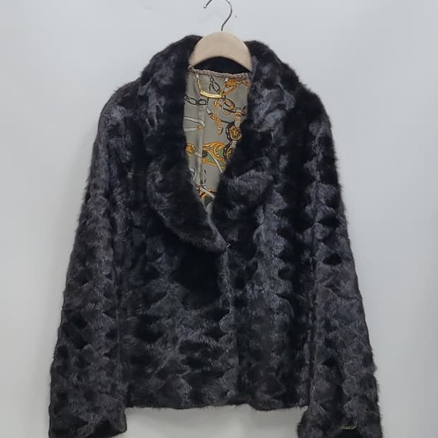 Reporter 천연 밍크 하프 코트 / 여 88 (96-103-165)