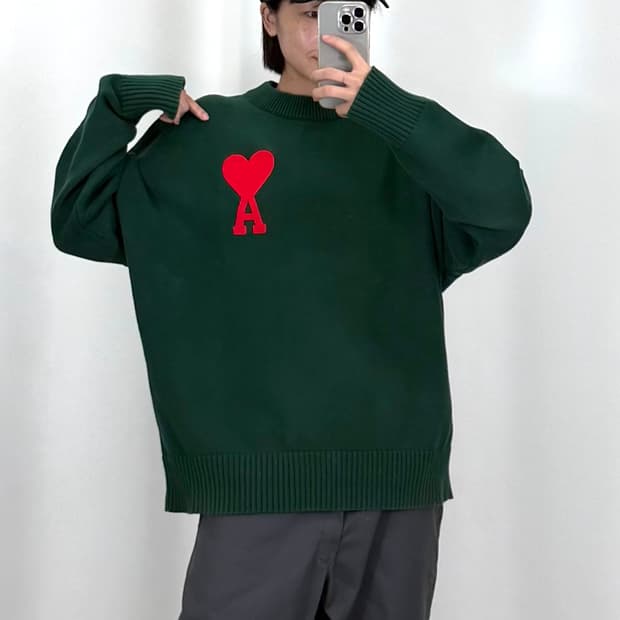 [3XL]아미 그린니트 CK9756