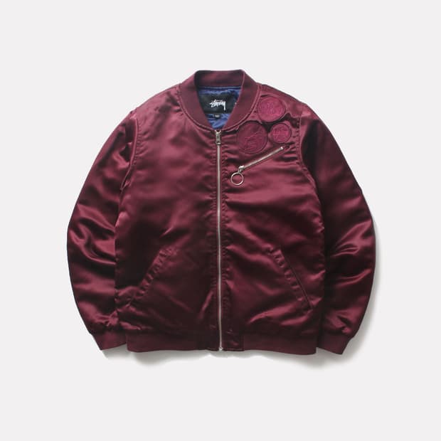 스투시 블루종 자켓_2434