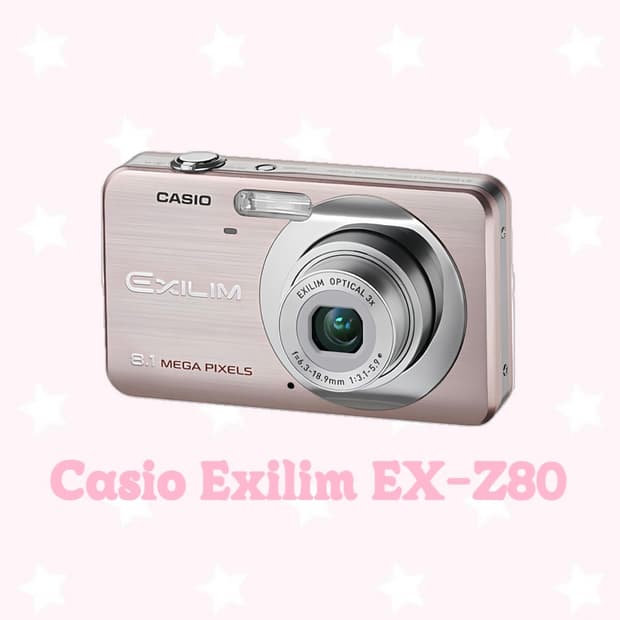 [*희귀⚡️/작례O] 카시오 엑슬림 EX-Z80  핑크 디지털 카메라