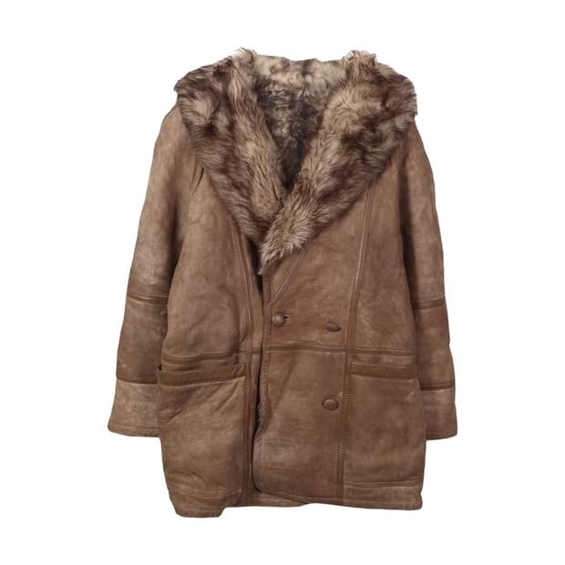 ESQ 에스콰이아 천연 양모 리얼 무스탕 자켓 66