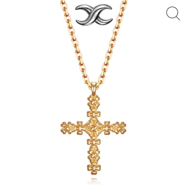 [공홈 가격 110만] 에스실 14k Clover Cross Small