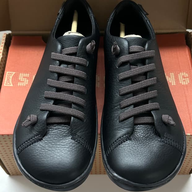 캠퍼 Peu 블랙 38 새상품