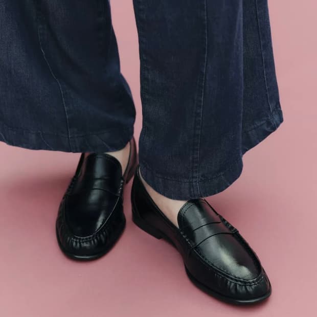 자라 셔링 로퍼 37 (더로우맛 로퍼)