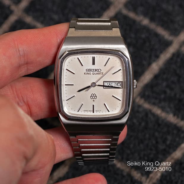 세이코 킹 쿼츠 9923-5010 트윈 쿼츠 빈티지 시계