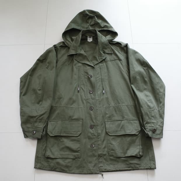 60s 프랑스군 M64 사틴 300 필드 파카 108L