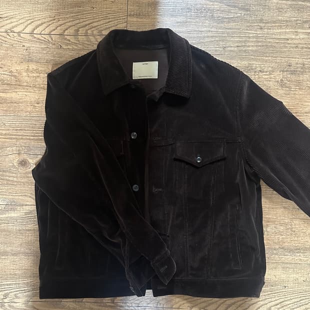 포터리 코듀로이 트러커 3사이즈