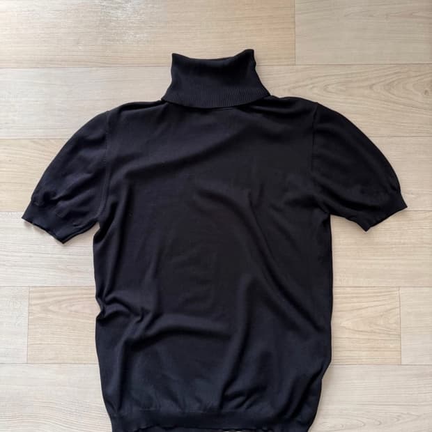 막스마라 하이넥 실크