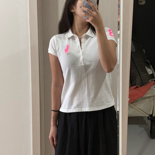 폴로 랄프로렌 여성 핫핑크 빅포니 반팔 피케티
