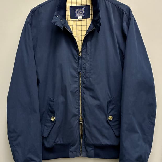 (L/103)J.Crew 제이크루 코튼 나일론 해링턴자켓 바라쿠타