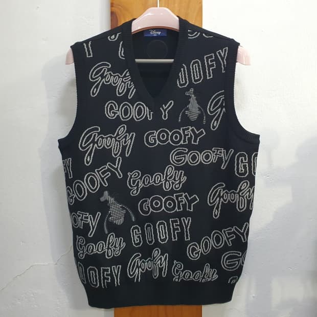 디즈니 니트 골프조끼(105)