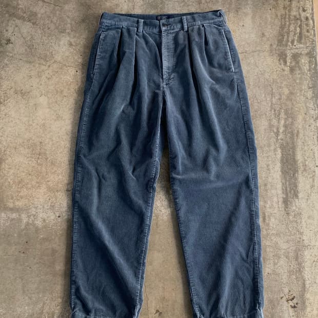 폴로 랄프로렌 플리티드 코듀로이 팬츠