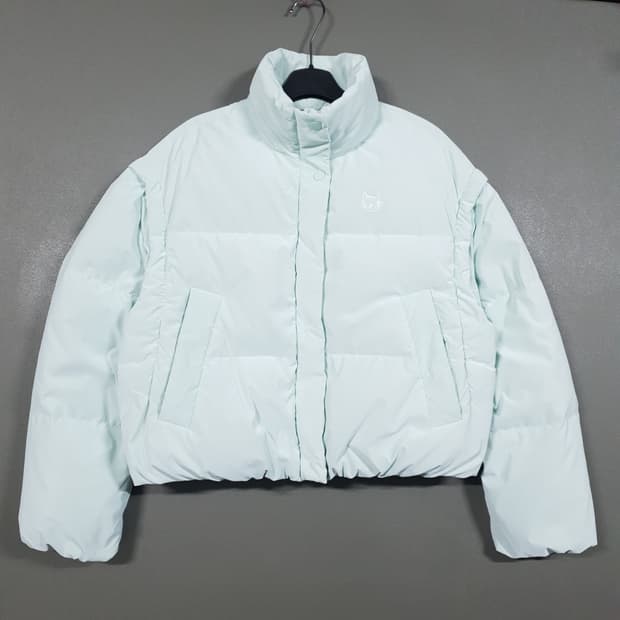 실측 66) 왁 골프 신형 24FW 디테처블 슬리브 구스 다운 패딩 점퍼