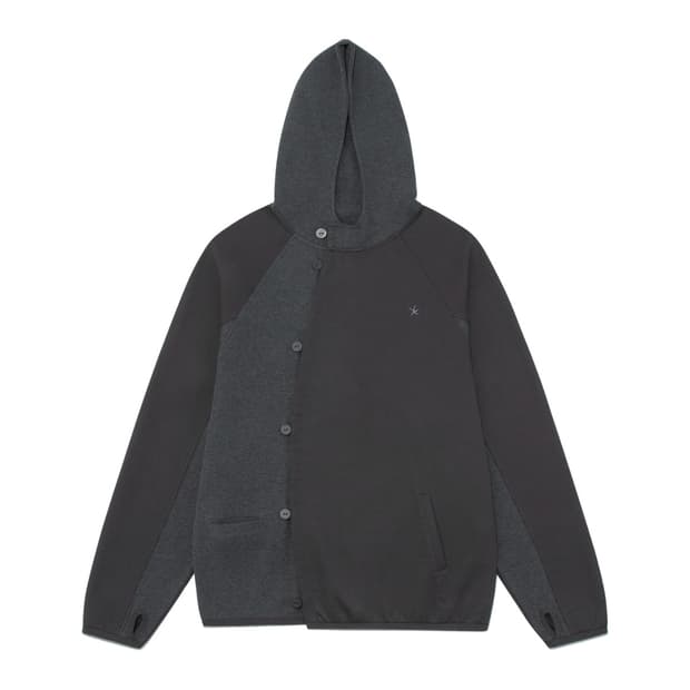 더콜디스트모먼트 버튼 와플 자켓 S 새상품