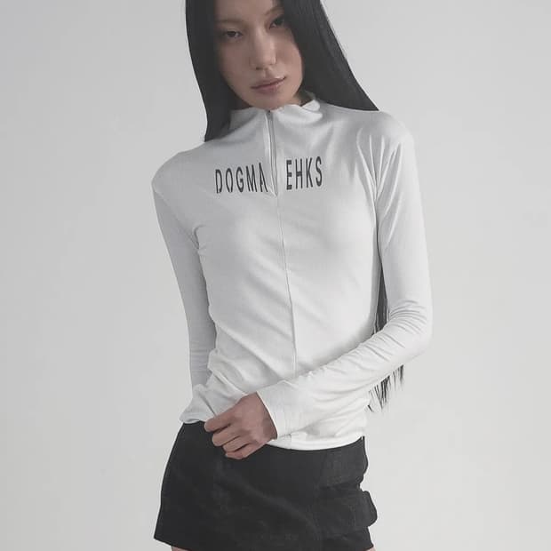 도그마엑스 하프 집업 탑
