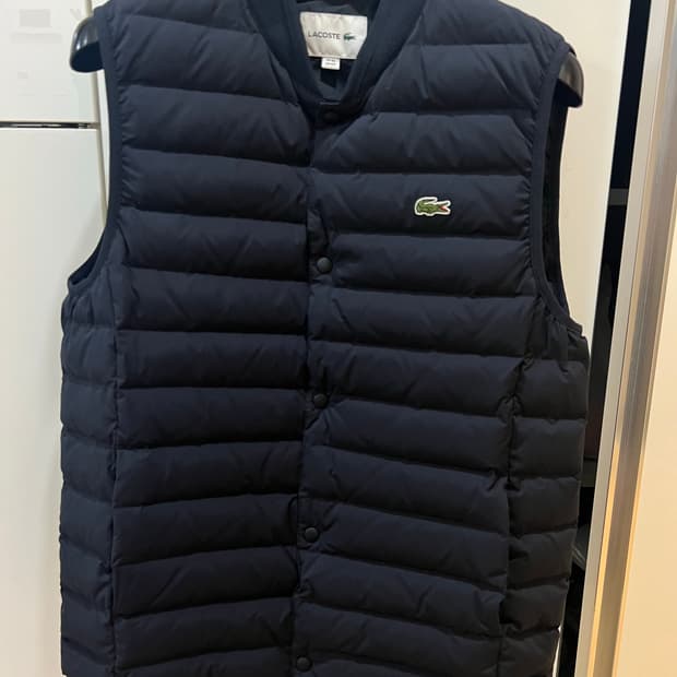 라코스테 구스다운 패딩조끼 105-107 (새상품급)