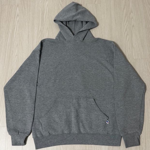 Russell Athletic 후드 그레이 L