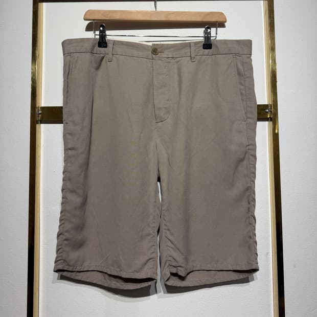 NORSE PROJECTS 린넨 혼방 숏 팬츠 베이지 W34