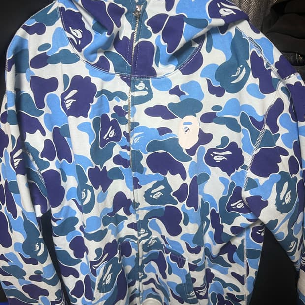 베이프 후드집업 xxl