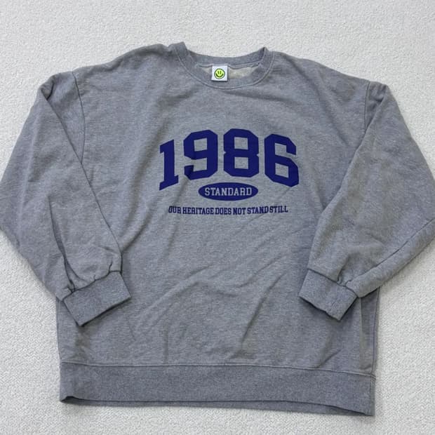 100정도 스탠다드 1986 맨투맨 티셔츠 0303E