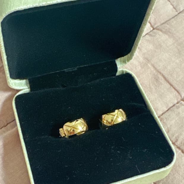 샤넬 코코크러쉬 귀걸이 (제작)