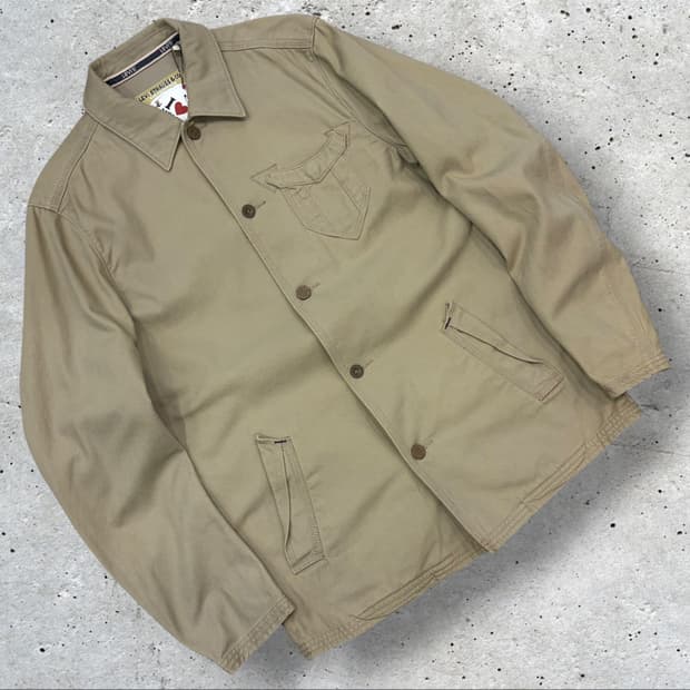 [L] 리바이스 빈티지 워크 베이지 면 자켓 D71