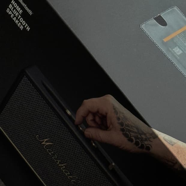 미개봉 소비코 / 마샬 액톤3 블랙 스피커 Acton3