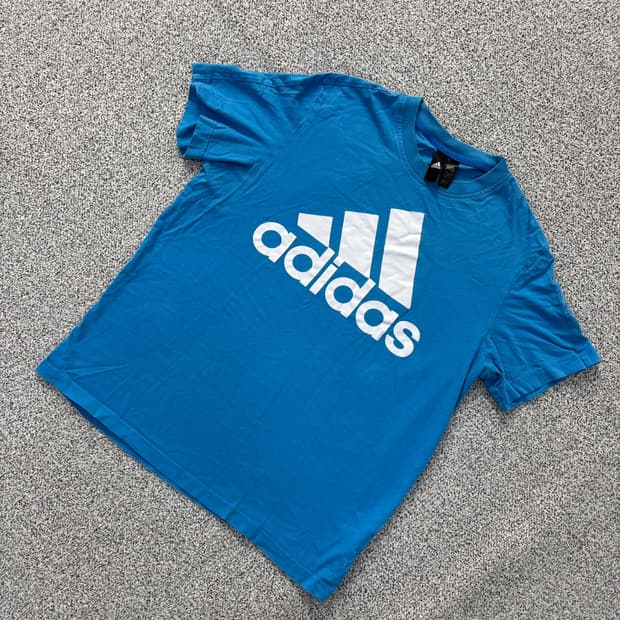 XL 아디다스 여성 빅로고 반팔 티셔츠 0416J
