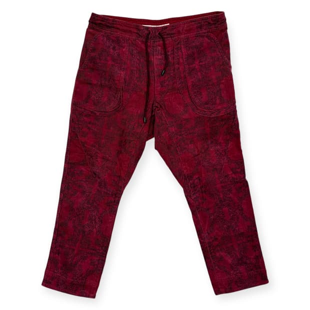 화이트마운티니어링 코듀로이 패턴 바지 팬츠