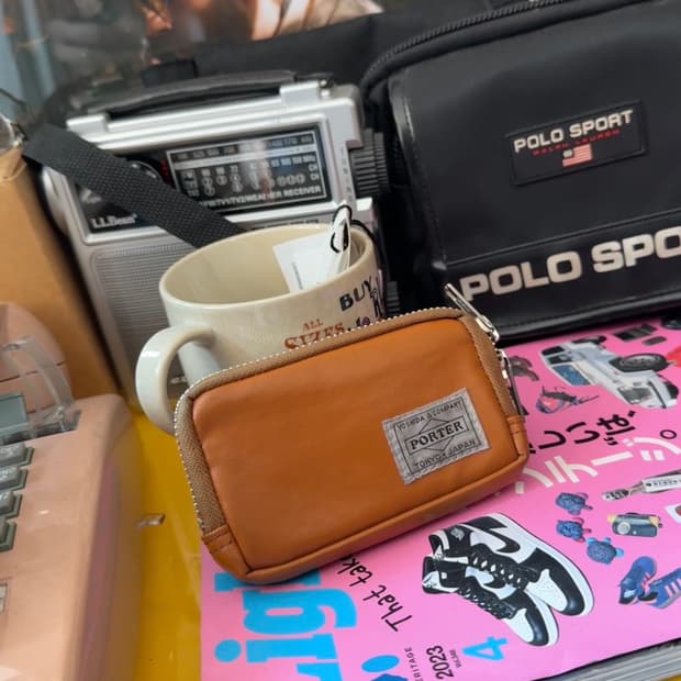 Porter 멀티 코인케이스 os 카멜