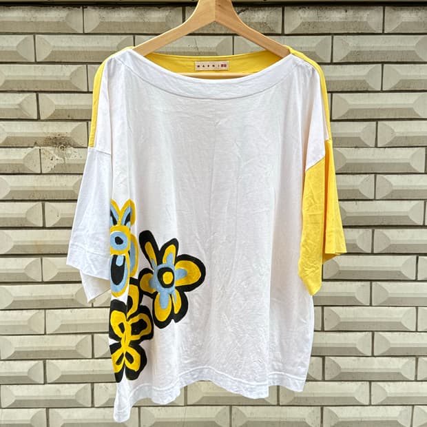 마르니 유니클로 반팔 티셔츠 (YELLOW)