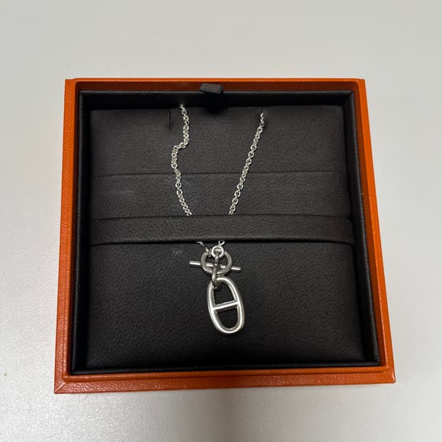 에르메스 샹달 목걸이 토글바